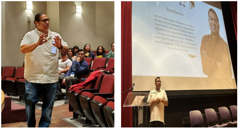Raul and Migual speaking.