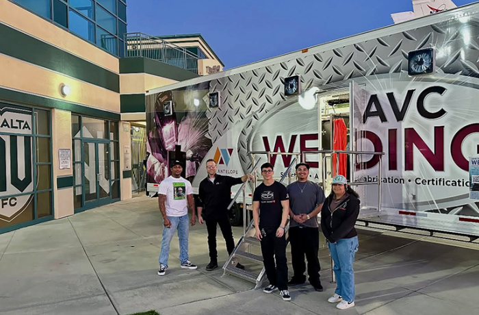 AVC Welding Team at AV ALTA Game Night