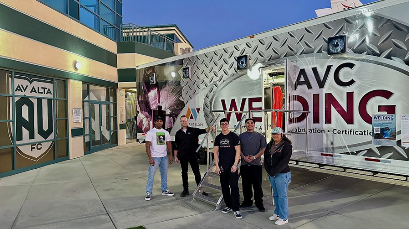 AVC Welding Team at AV ALTA Game Night
