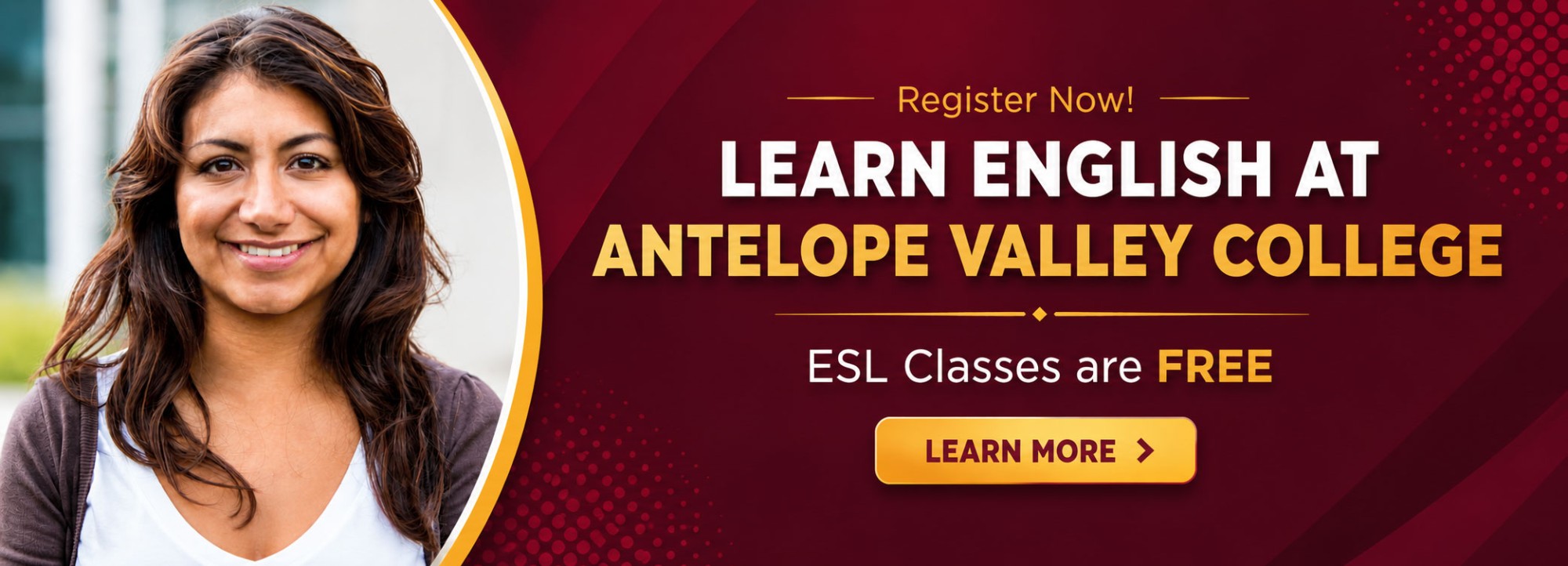 Learn English at Antelope Valley College