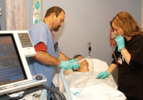 AVC BSRC Students working in lab