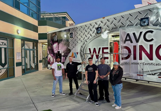 AVC Welding Team at AV ALTA Game Night