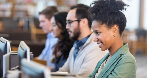 Students in Noncredit course at AVC